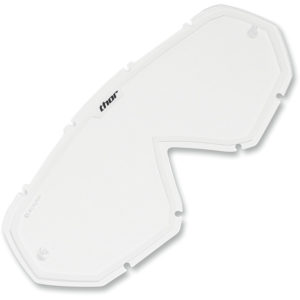 RECAMBIO GAFAS NIÑO ENEMY CRISTAL TRANSPARENTE BORDE BLANCO