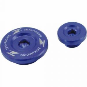 TAPONES DE MOTOR ZETA KAWASAKI KX 250 F 11-18 KX 450 F 09-18 AZUL