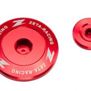 TAPONES DE MOTOR ZETA HONDA CRF 450 R/RX 17-20 ROJO