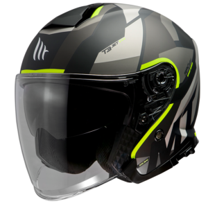 CASCO MT THUNDER 3 SV JET BOW A3 MATT FLUOR YELLOW