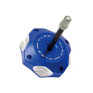 TAPON DEPOSITO DE ALUMINIO ZETA AZUL YAMAHA YZ85/125/250 ´04- / YZ250F/450F ´04-13 / YZ125X ´17-/YZ250X ´16-
