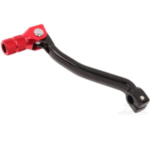 PEDAL DE CAMBIO ALUMINIO ZETA ROJO HONDA/KAWASAKI/SUZUKI