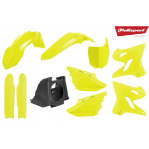 KIT PLASTICOS POLISPORT RESTYLING YAMAHA YZ 125/250 02-14 FLUOR