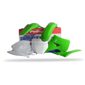 KIT PLASTICOS POLISPORT KAWASAKI KX 125/250 VERDE