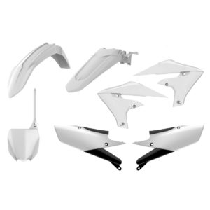 KIT PLASTICOS POLISPORT YAMAHA YZF 250 4T BLANCO