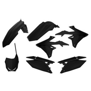 KIT PLASTICOS POLISPORT SUZUKI RMZ 450 NEGRO