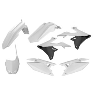 KIT PLASTICOS POLISPORT SUZUKI RMZ 250/450 2019 BLANCO