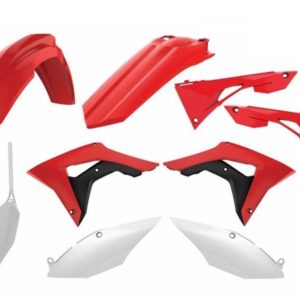 KIT PLASTICOS POLISPORT HONDA CRF 450 ROJO