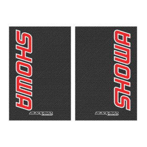 ADHESIVOS HORQUILLA BLACKBIRD SHOWA LOOK CARBONO