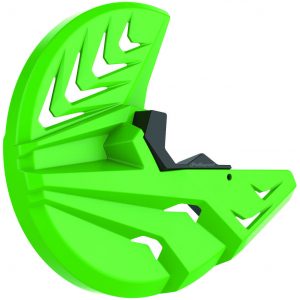 PROTECTOR DISCO POLISPORT + PUNTERAS DE HORQUILLAS KAWASAKI KX250F 13-20 + KX450F 15-18