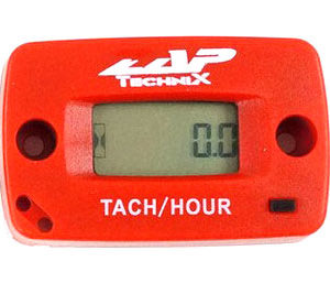 CUENTA HORAS ZAP CON CABLE COLOR ROJO