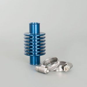 INTERCAMBIADOR CALOR KITE ALUMINIO 17,5mm AZUL (70mm)