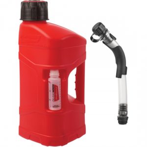 GARRAFA GASOLINA POLISPORT PROOCTANE CON MANGUERA ANTIGOTEO 10L