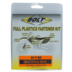 Kit Sujeción Plásticos KTM SX50 (02-20)