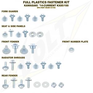 KIT SUJECIÓN PLÁSTICOS KX85/100 (14-20)