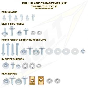 Kit Sujeción Plásticos YZ85 (02-20)