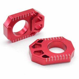 TENSOR CADENA ALUMINIO ZETA YAMAHA ROJO