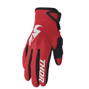 GUANTES THOR SECTOR RED/WHITE