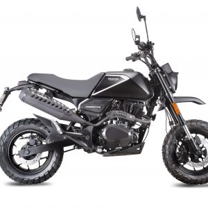 BRIXTON CROSSFIRE 125 XS CBS NEGRO MATE