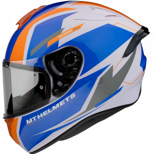 CASCO MT FF106PRO TARGO PRO SOUND D4 GLOSS PEARL ORANGE
