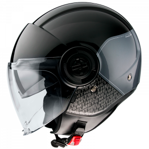 CASCO MT HELMETS VIALE SV BREAK A1 GLOSS BLACK