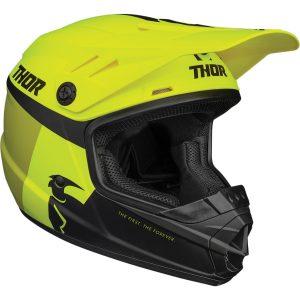 CASCO THOR SECTOR RACER ACID/LIME NIÑO