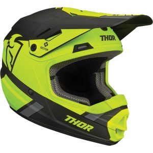 CASCO THOR HELMET SECTOR SPLIT MIPS ACID / BLACK NIÑO