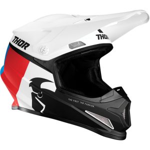 CASCO THOR SECTOR RACER WHITE/RED/BLUE
