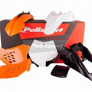 KIT PLASTICOS POLISPORT KTM SX 65 12-15 COLOR ORIGINAL