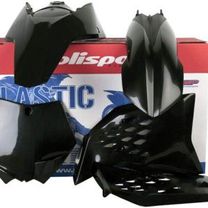 KIT PLASTICOS POLISPORT KTM SX/SX-F 07-10 NEGRO