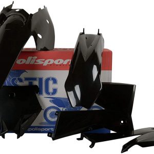 KIT PLASTICOS POLISPORT KTM SX 05-06 NEGRO