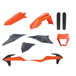 KIT PLASTICOS POLISPORT KTM EXC/EXC-F 19-21 COLOR ORIGINAL (2021)