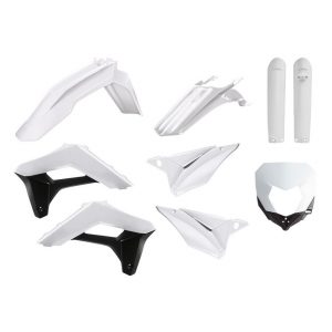 KIT PLASTICOS POLISPORT SHERCO SE/SEF 18-21 BLANCO