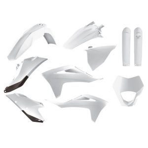 KIT PLASTICOS POLISPORT GASGAS EC 2021 BLANCO