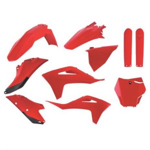 KIT PLASTICOS POLISPORT GASGAS MC/MC-F 2021 ROJO