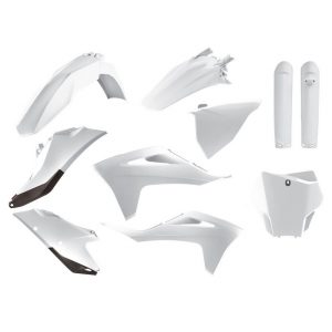 KIT PLASTICOS POLISPORT GASGAS MC/MC-F 2021 BLANCO