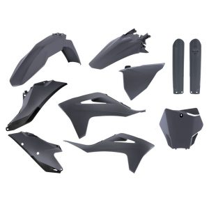 KIT PLASTICOS POLISPORT GASGAS MC/MC-F 2021 GRIS