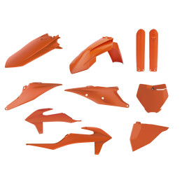 KIT PLASTICOS POLISPORT KTM SX/SX-F 19-21 NARANJA