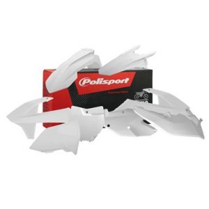 KIT PLASTICOS POLISPORT KTM SX 85 18-21 BLANCO
