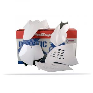 KIT PLASTICOS POLISPORT KTM SX/SX-F 07-10 BLANCO