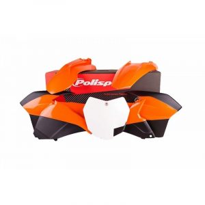 KIT PLASTICOS POLISPORT KTM SX/SX-F 13-15 COLOR ORIGINAL (13-14)