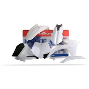 KIT PLASTICOS POLISPORT KTM SX 2012 + SX-F 11-12 BLANCO