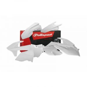 KIT PLASTICOS POLISPORT KTM SX/SX-F 16-18 BLANCO