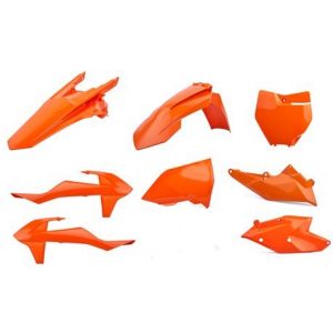KIT PLASTICOS POLISPORT KTM SX/SX-F 16-18 NARANJA