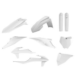 KIT PLASTICOS POLISPORT KTM SX/SX-F 19-21 BLANCO
