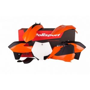 KIT PLASTICOS POLISPORT KTM SX 85 13-17 COLOR ORIGINAL (13-14)