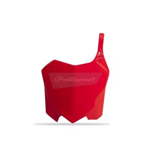 PLACA FRONTAL PORTA NUMEROS POLISPORT HONDA (ELEGIR MODELO Y COLOR)