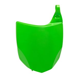 PLACA FRONTAL PORTA NUMEROS POLISPORT KAWASAKI (ELEGIR MODELO Y COLOR)