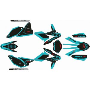 KIT ADHESIVOS BETA RR 14-17 TURQUESA