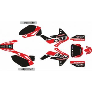 KIT-ADHESIVOS-HONDA-CRF-150-230 07-> BUD-RACING